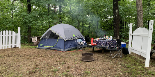 Camp Lakewood Tent Camping